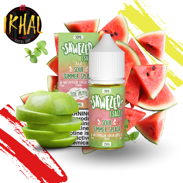 Watermelon Green Apple / Skwezed NicSalt