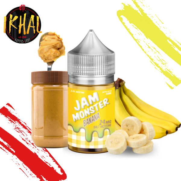 Banana / Jam Monster NicSalt