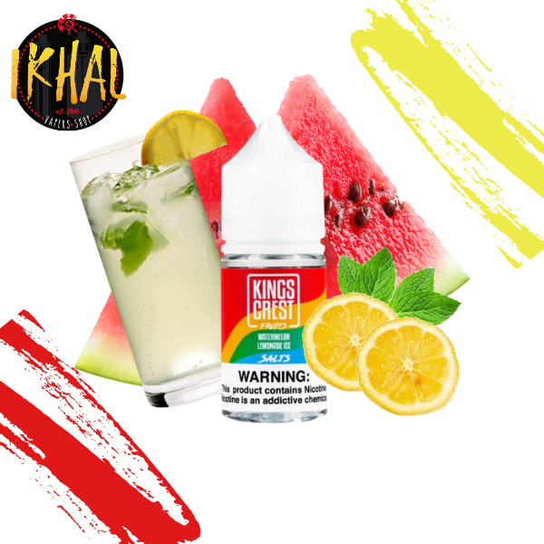 Watermelon Lemonade ICE / Kings Crest Fruits NicSalt