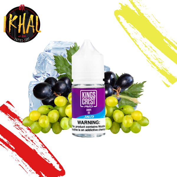 Grape ICE / Kings Crest Fruits NicSalt