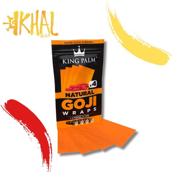 Goji Wraps Blunts 4 + Filtros / King Palm