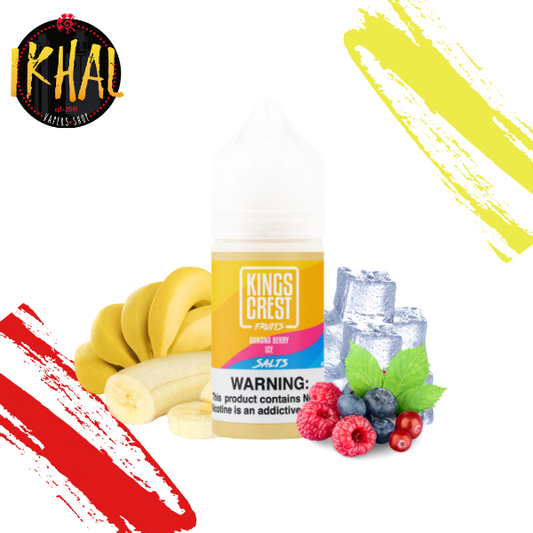 Banana Berry Ice / Kings Crest Fruits Nicsalt