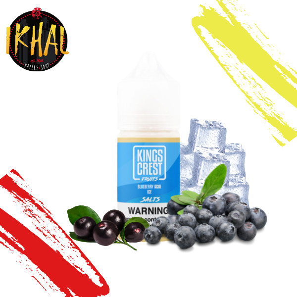 Blueberry Acai Ice / Kings Crest Fruits Nicsalt