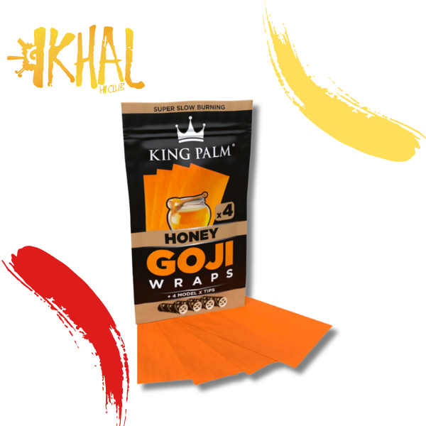 Goji Wraps Blunts 4 + Filtros / King Palm