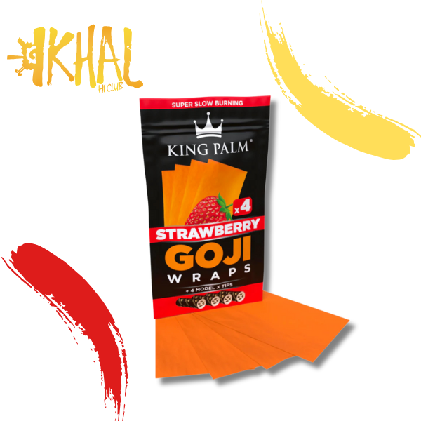 Goji Wraps Blunts 4 + Filtros / King Palm