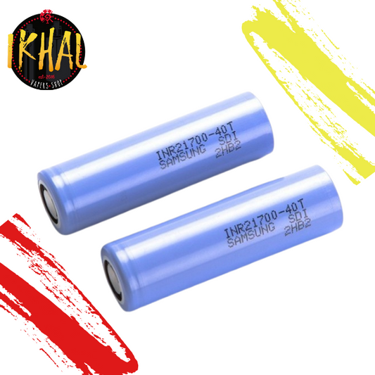 Batería 40T 21700 4000mAh 30A / Samsung