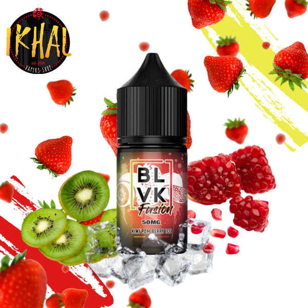 Kiwi Pom Berry ICE / BLVK Fusion NicSalt