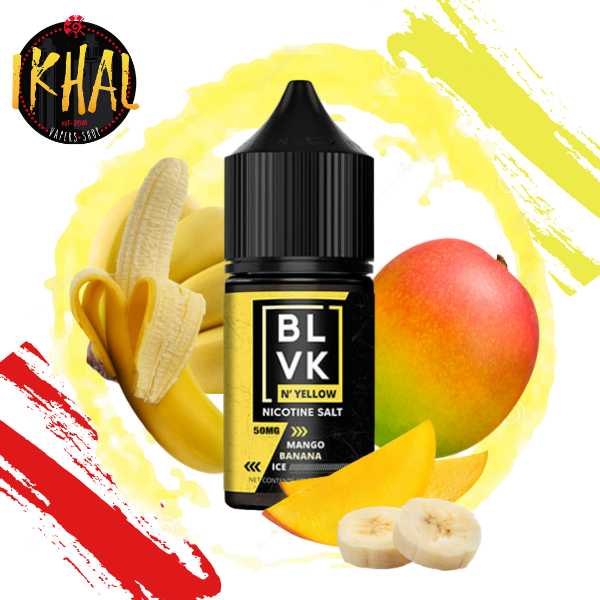 Mango Banana ICE / BLVK Yellow NicSalt