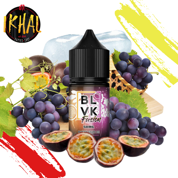 Passion Grape ICE / BLVK Fusion NicSalt